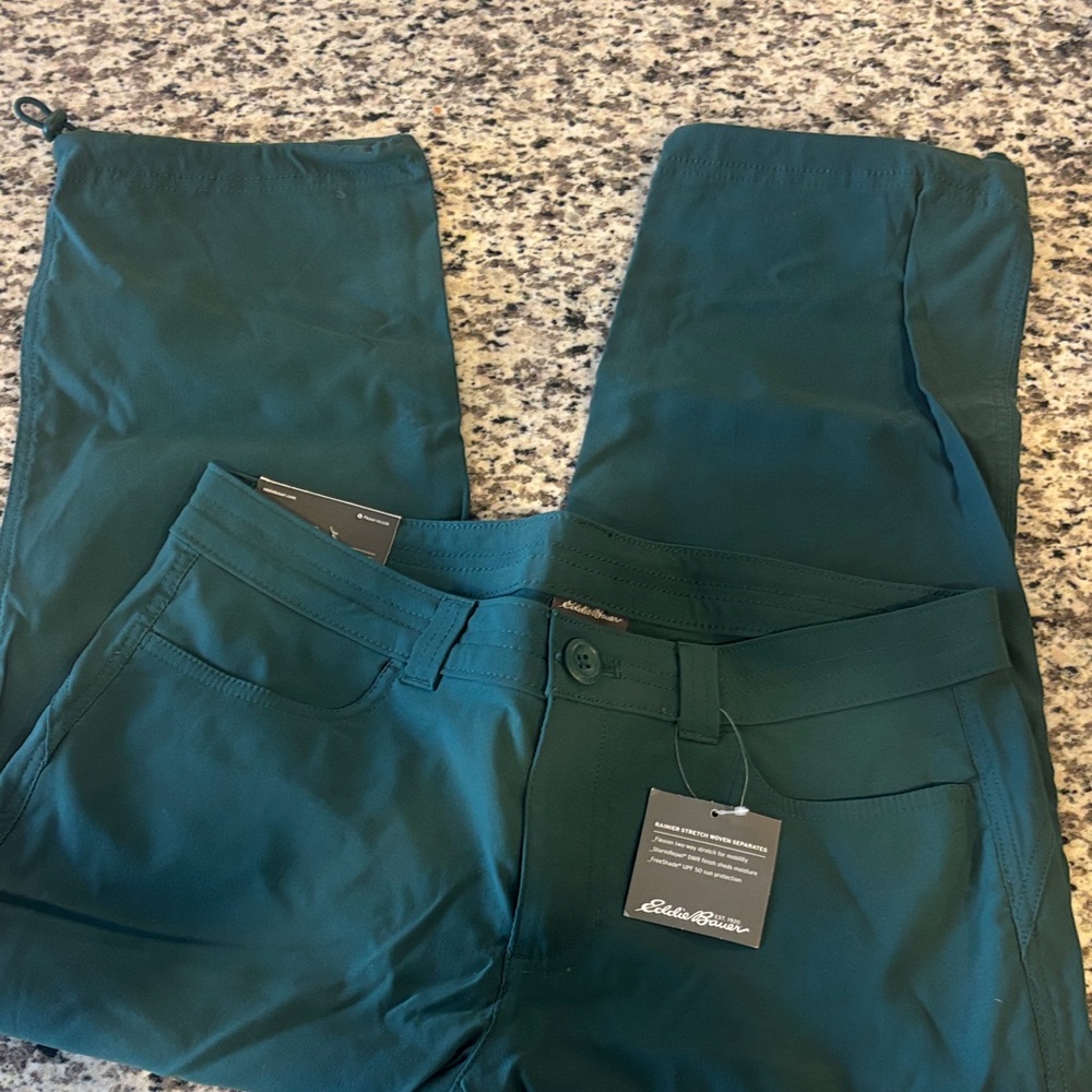Eddie Bauer Deep Teal capris